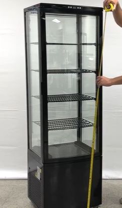 NSF Merchandiser Bakery Case 68 inch refrigerator CL-238 black