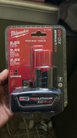 Milwaukee battery