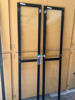 Billy Bookcase glass doors