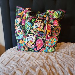 Disney Vera Bradley Tote Bag in “Midnight With Mickey”