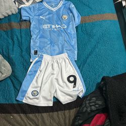 Erling Haaland Soccer Fit For 7-9 Year Old 