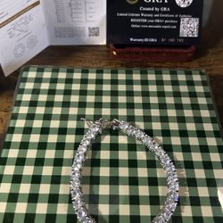 6mm tennis bracelet 8”