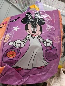 Mini mouse bride of frankenstein  tote bag