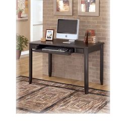 Ashley Furniture Carlyle Black Wood Desk