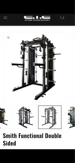 Smith machine with cable pullies