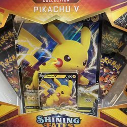2 Brand New Pokémon Shining Fates Pikachu Boxes