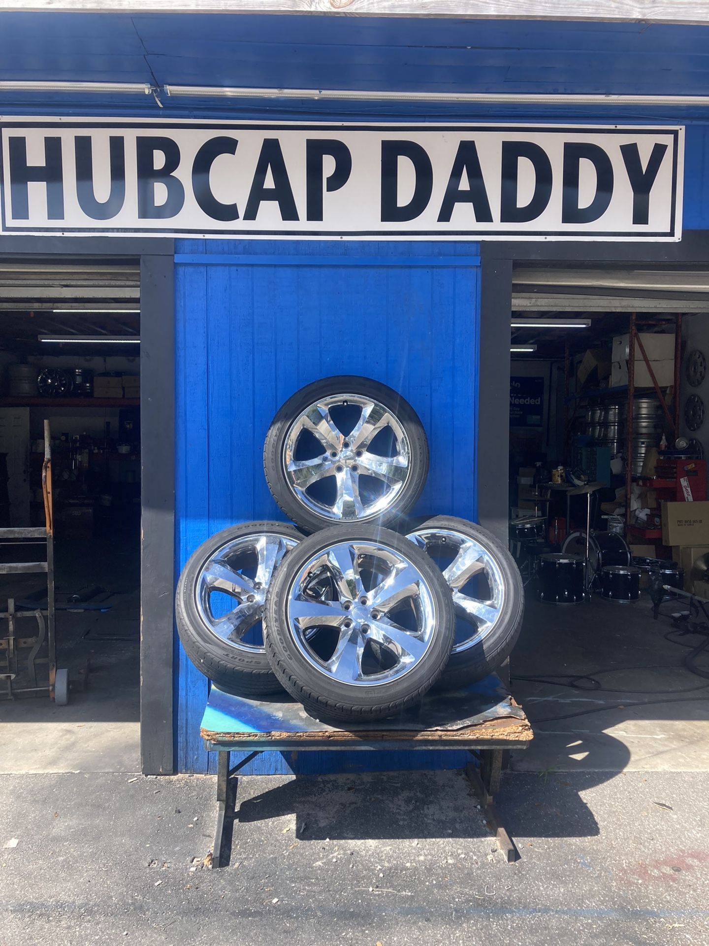 20” Dodge factory chrome dodge charger rims