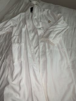 White Unisex Robe