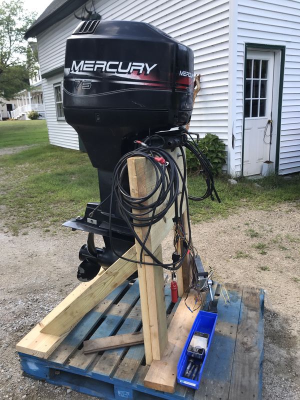 1997 mercury 75 hp 2 stroke outboard motor