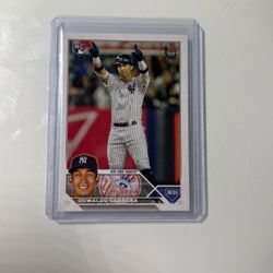 Oswaldo Cabrera Vintage Stock Rookie Card /99