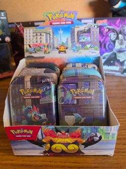 Pokémon Lumiose City Mini Tin, sealed