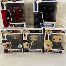 Funko Pops New In Box (read Description For Pricing  Details )