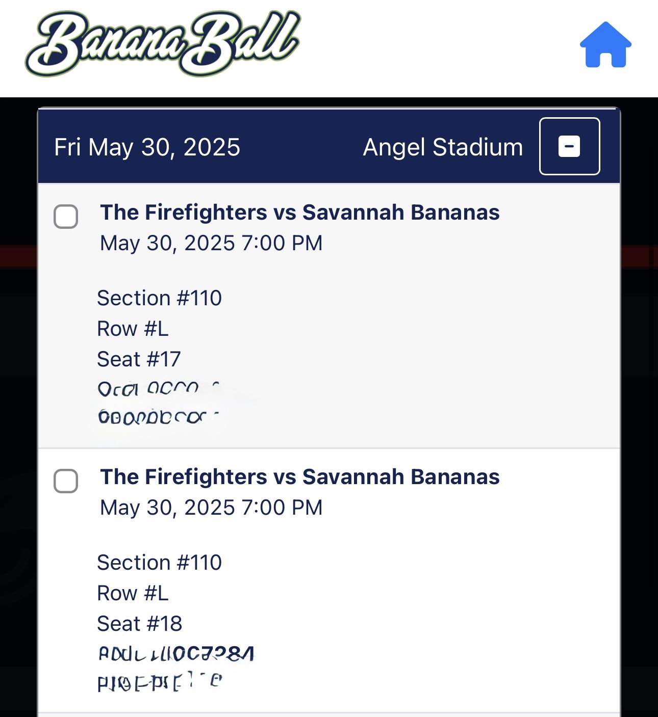 Savannah Bananas Friday 5/30 - 5 Dugout Tickets