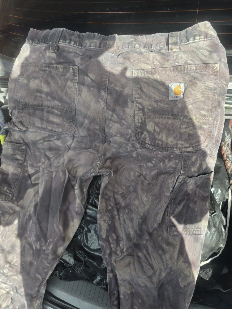 Carhartt Purple Camo pants 