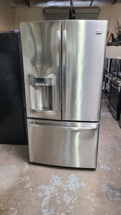 Refrigerator ge 3 Door French Door in Stainless steel 40 days warranty Delevery