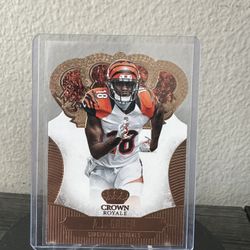2013 Panini Crown Royale AJ Green Diecut