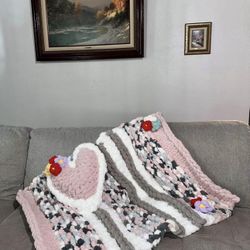 Baby girl blanket