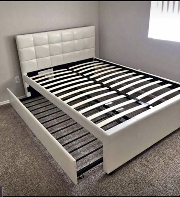 $325 full twin trundle bed frame brand new free delivery