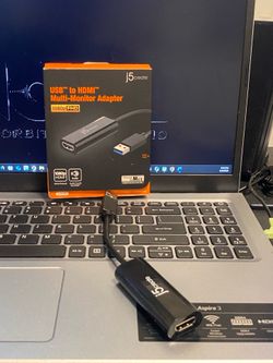 USB to HDMI J5