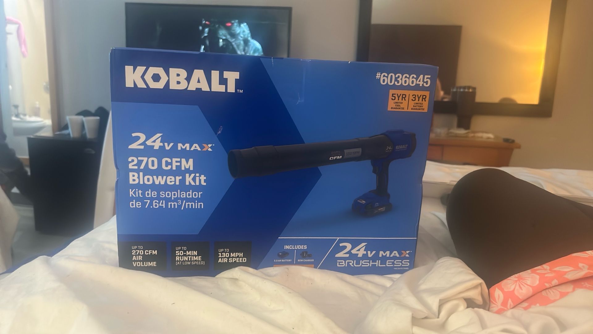 KOBALT 24v Max 370CFM BLOWER KIT