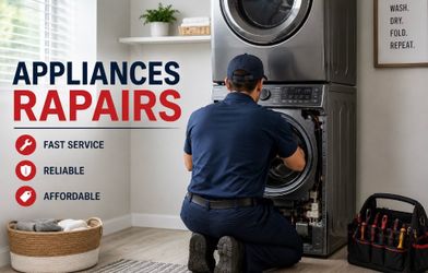 🔧 Reparación de Electrodomésticos | Lavadoras y Secadoras  ✅ Servicio el mismo día (según disponibilidad) ✅ Técnicos con experiencia ✅ Precios compet