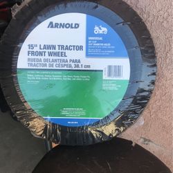 Riding lawnmower tractor tire