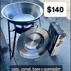 Cazo Con Cazo, Con Vase I Quemador En Especial