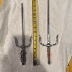 Metal Sai Practice Martial Arts 