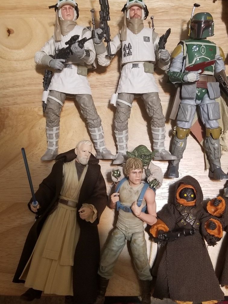 Star Wars Black Series Lot Of 25 Action Figures