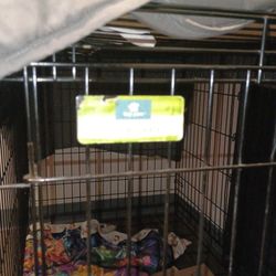XL Dog Crate And Car Barrier 