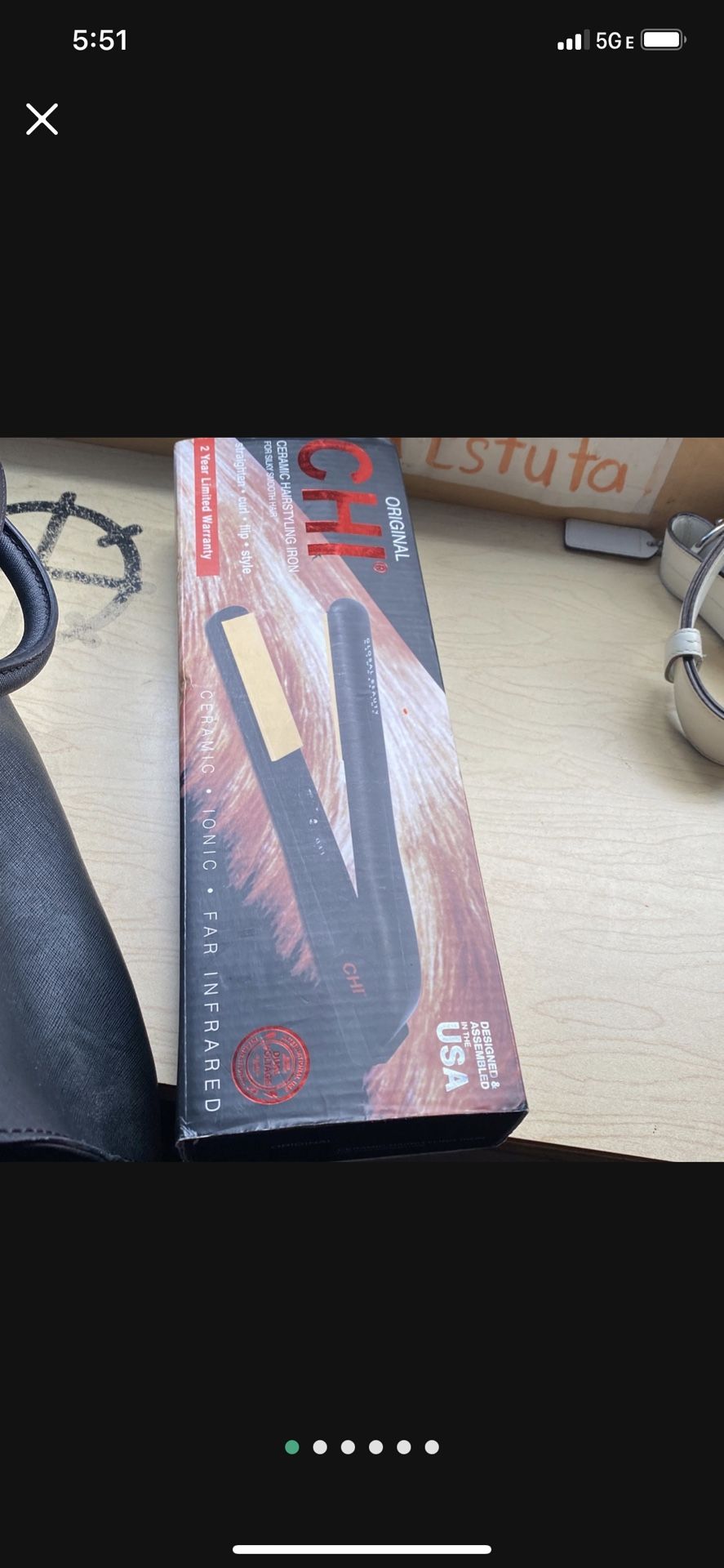 Brand New CHI Flat Iron Perfect For Hair Style 🌷