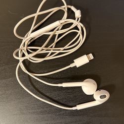 Apple Earbuds, Lightning Connector 