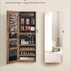 Jewelry Mirror And Storage 
