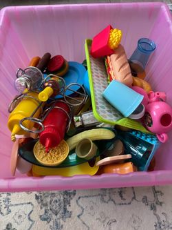 Kids Play Kitchen Food Toy Lot