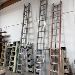 Extension Ladder and Table Saw