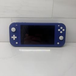 Blue Nintendo Switch lite