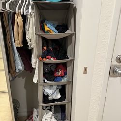 Hanging Shelves - In Closet - 6 Tiers - Top Rated on Amazon - Marina Del Rey