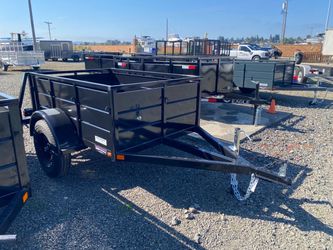 4x6 Single Axle Utility Trailer
