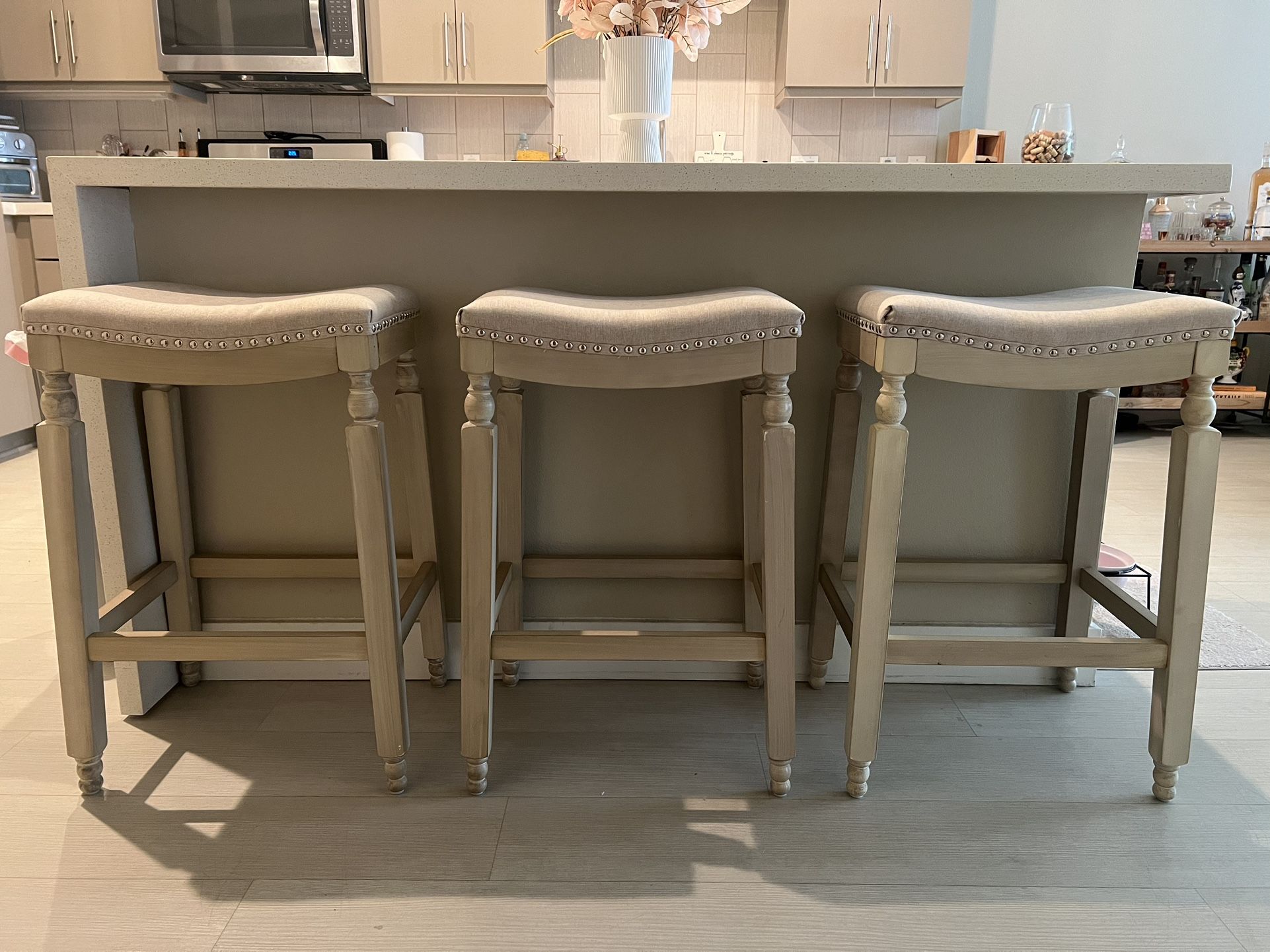 Set of 3 Bar Stools