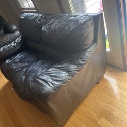 Leather Couch 