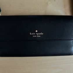 Black Kate Spade Wallet 