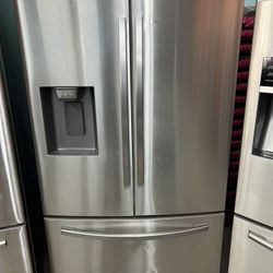 Stainless French Door Refrigerator With 2nd Ice Maker 