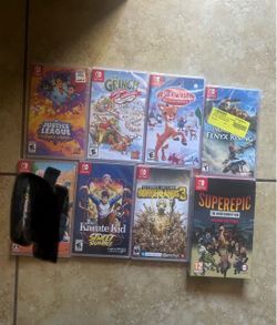 Nintendo switch games new  $15each one or 2 for $25 price firm