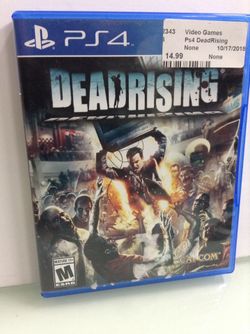 Ps4 PlayStation 4 Game Dead Rising for Sale in Homestead, FL