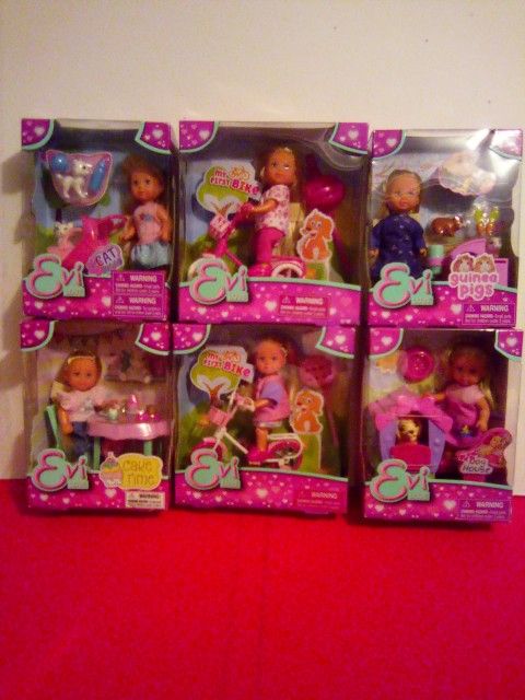 Mini Evi Love Doll Sets $6 Each 