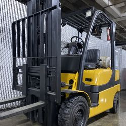 2019 YALE forklift for sale PNEUMATIC TIRES