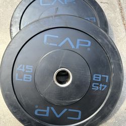 CAP 45lb Bumper Plates