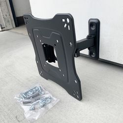 (New) $12 Swivel 17-42” TV Wall Mount Tilt Bracket Max Loading 55 Lbs