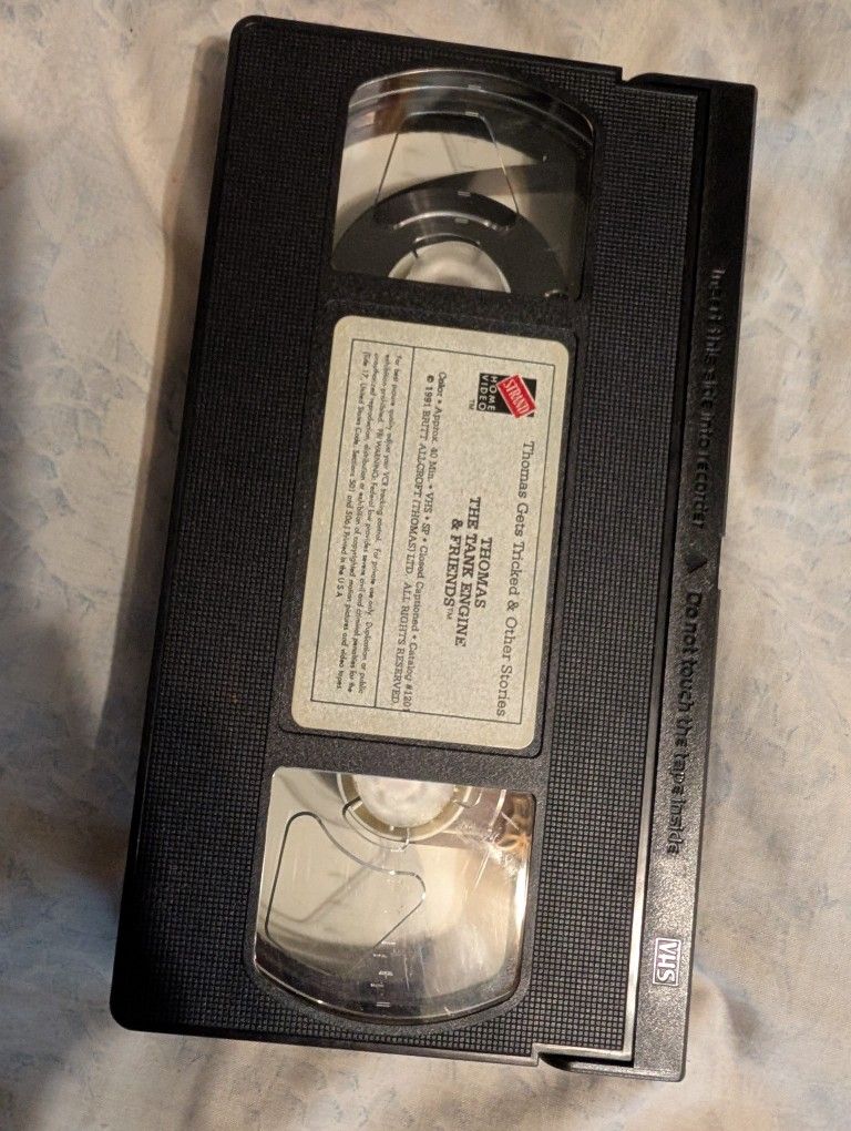 FREE! Thomas The Train: Thomas Gets Tricked And Other Stories VHS Tape