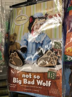 Not so big bad wolf toddlers Halloween costume
